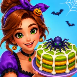 Halloween Cooking Madness Game のアイコン